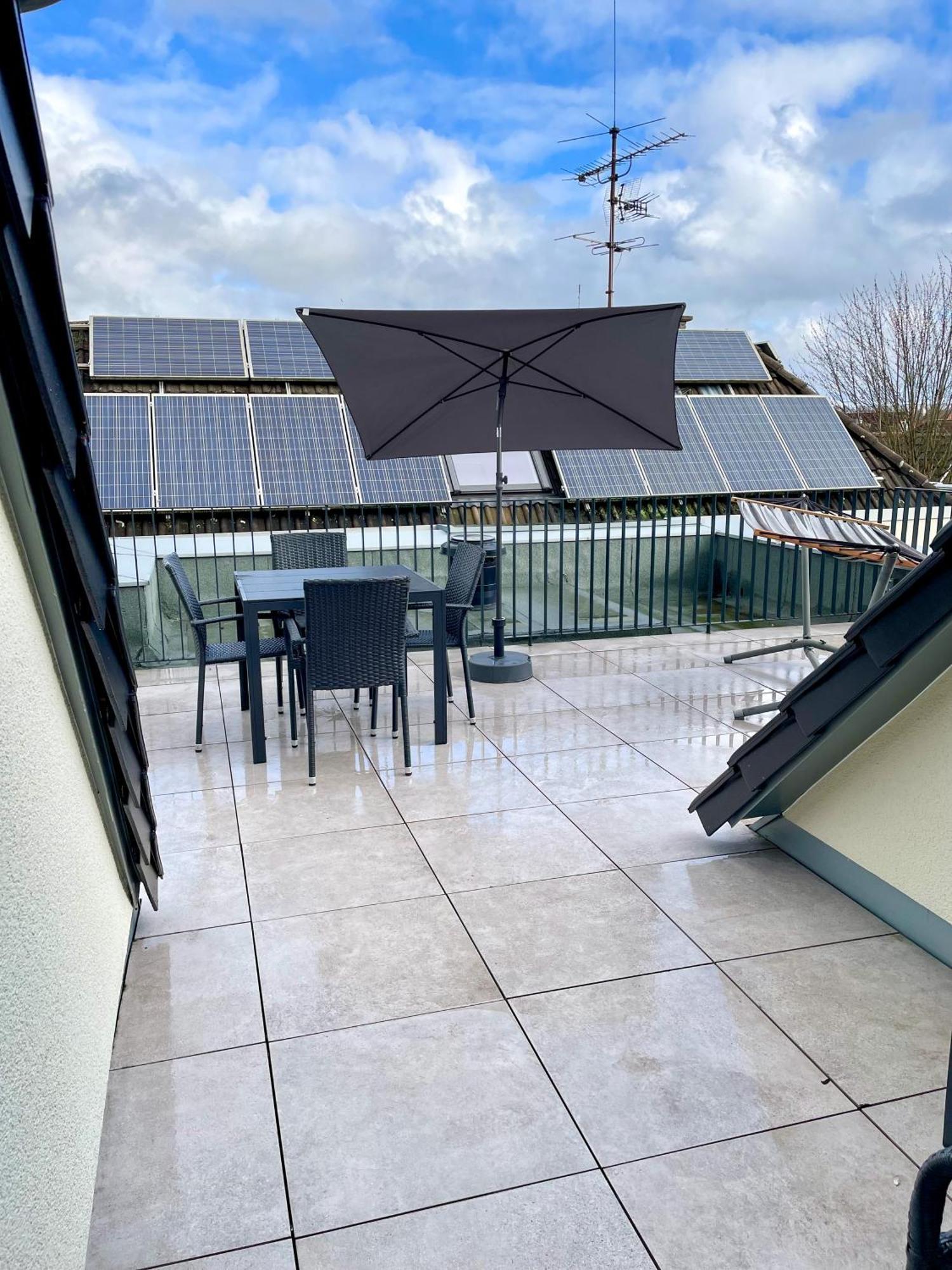 Ahaus: Stadtoase Mit Terrasse & Privater Garage Bagian luar foto