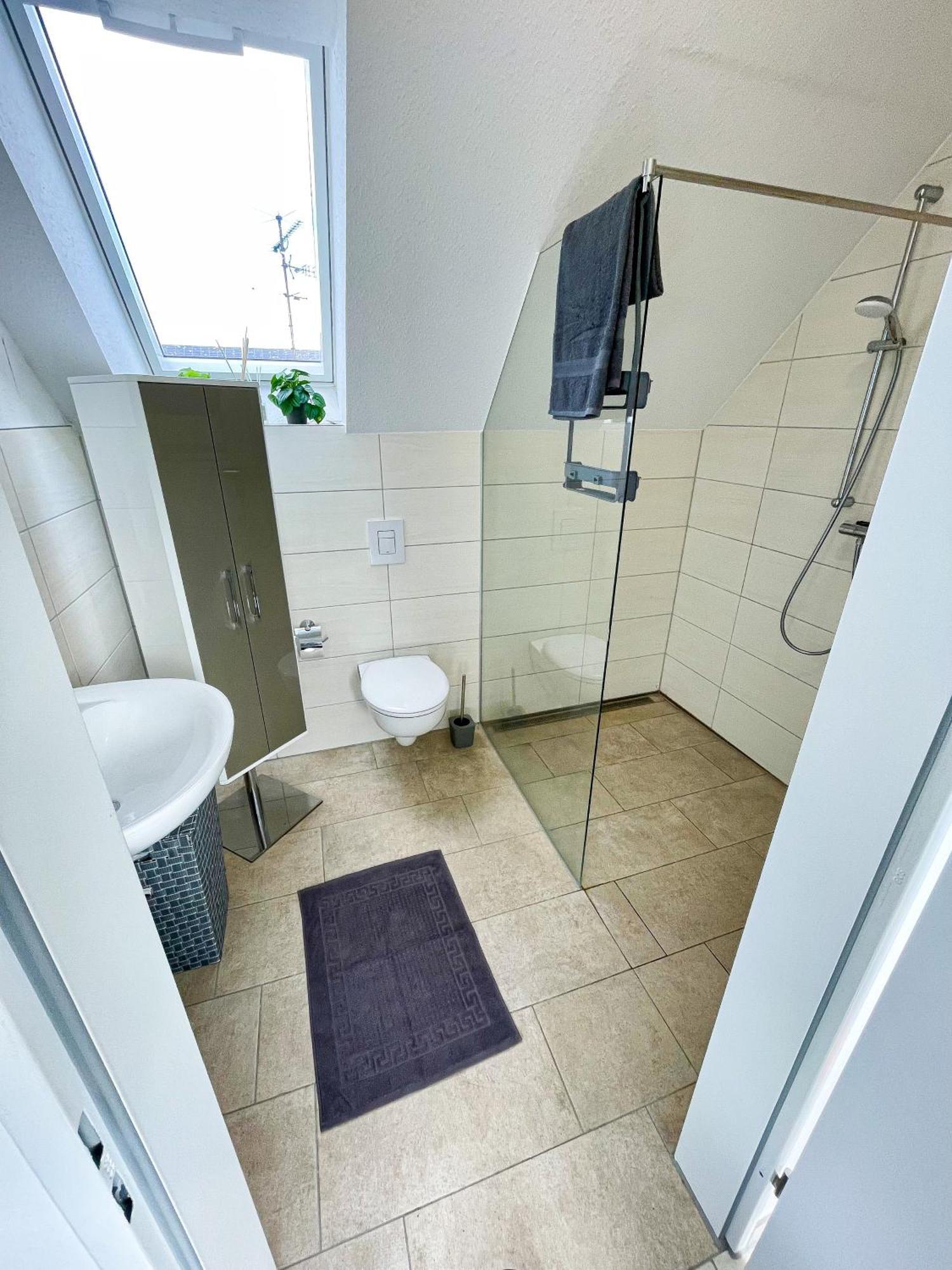 Ahaus: Stadtoase Mit Terrasse & Privater Garage Bagian luar foto