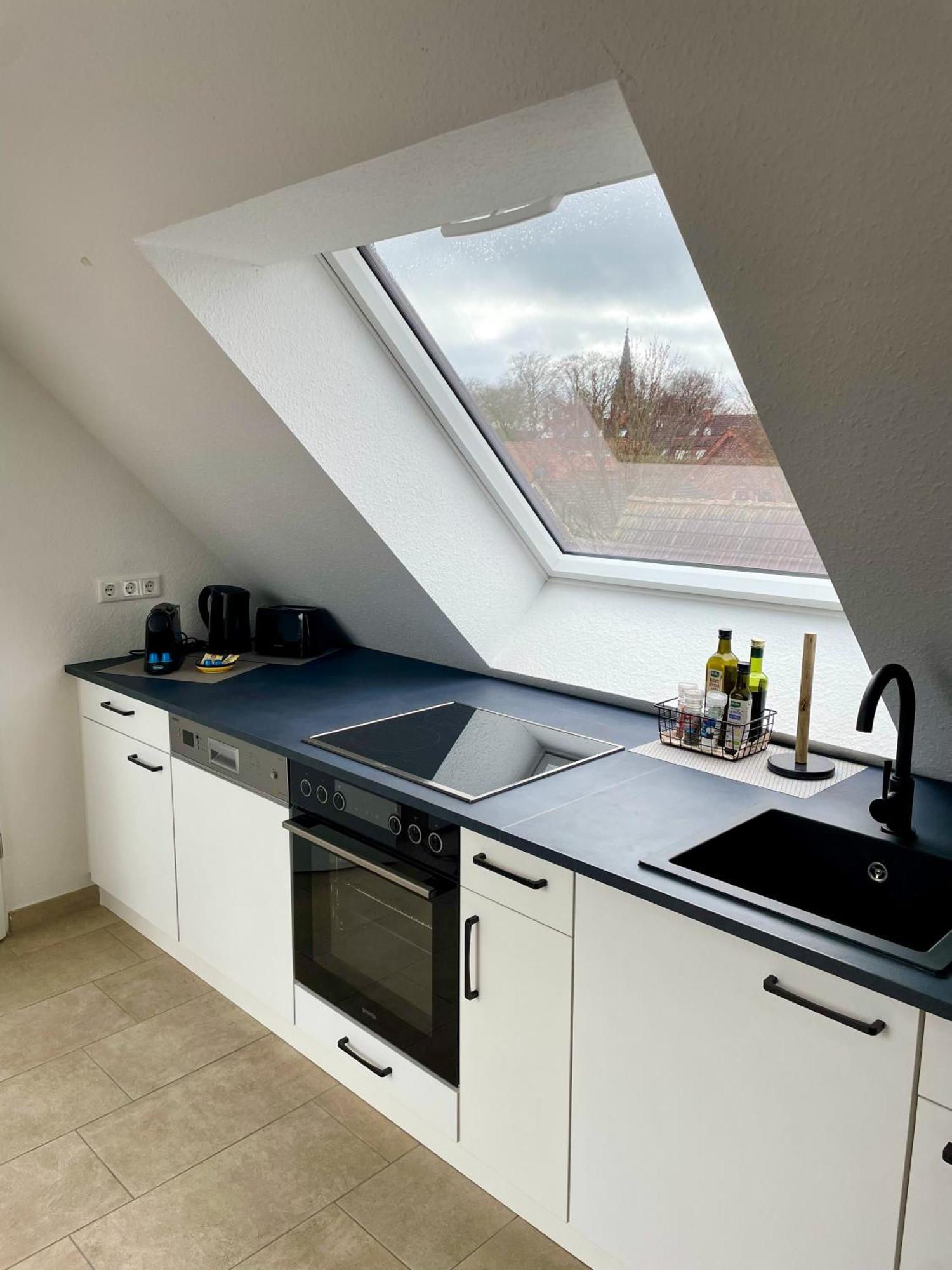 Ahaus: Stadtoase Mit Terrasse & Privater Garage Bagian luar foto